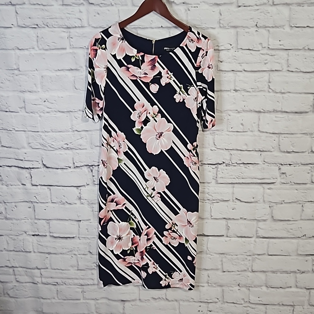 Ronni Nicole floral sheath dress